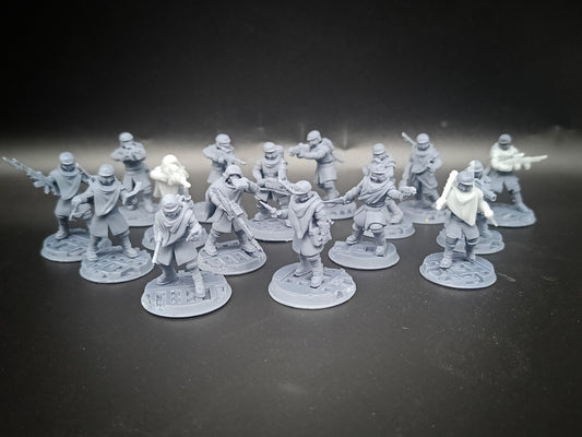 Trench Devils 28mm Modular Veteran Special Ops Team (Set of 16)