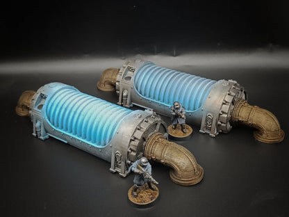 28mm Plasma Power Generators Terrain (Seven United)