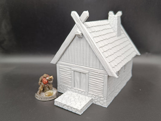 28mm Viking House Terrain for Fantasy/SAGA