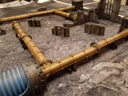 28mm Modular Pump Terrain Set for Kill Team/Necromunda