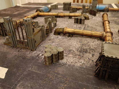 28mm Modular Pump Terrain Set for Kill Team/Necromunda