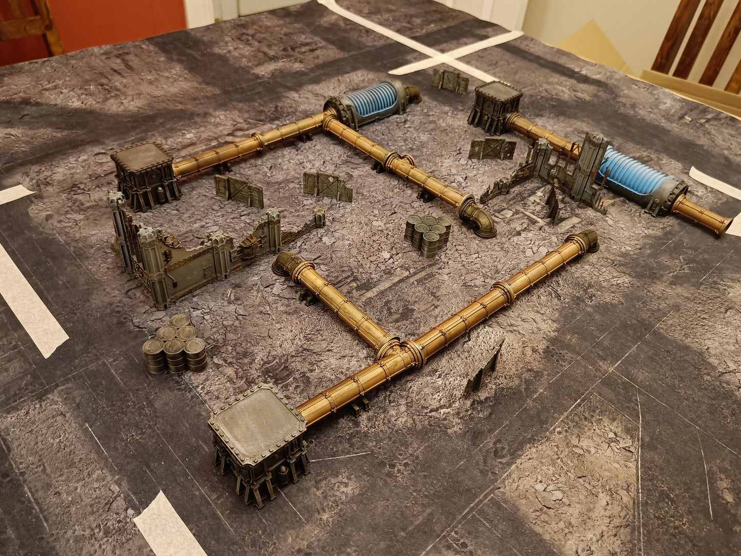 28mm Modular Pump Terrain Set for Kill Team/Necromunda