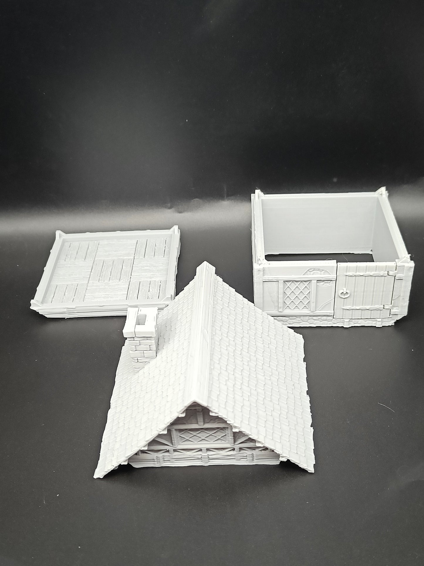 28mm Medieval Cottage Terrain for Fantasy/SAGA