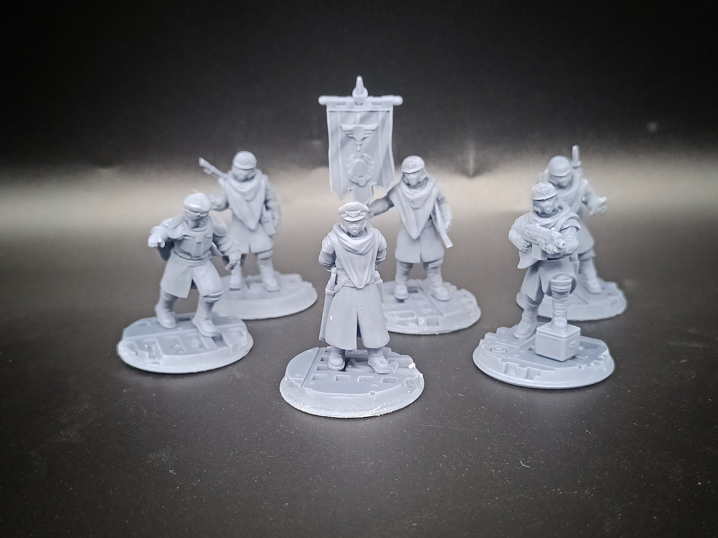 Trench Devils 28mm Modular Command Squad (Customisable set of 6)