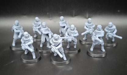 Trench Devils 28mm Modular Veletaris Rotor Cannon Squad (Set of 10)