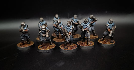 Trench Devils 28mm Modular Veletaris Charger Squad (Set of 10)