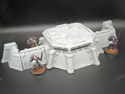 28mm Bunker Defensive Outpost (Tesseract Tomb)