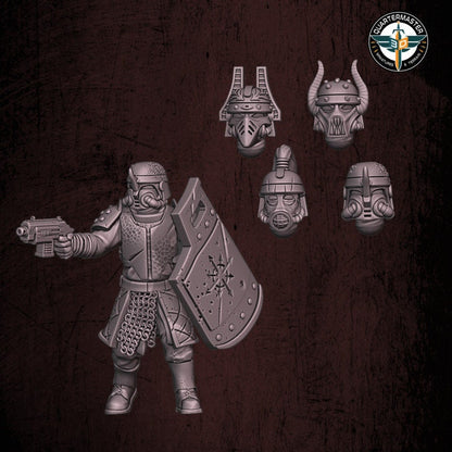 Harbingers of Darkness 28mm Modular Heretic Guardsmen Special Ops Team (Set of 16)