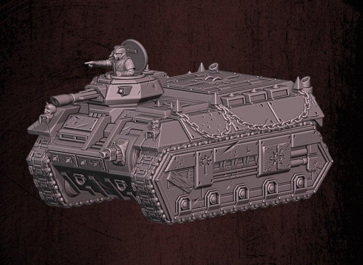 Trench Devils/Harbingers of Darkness 28mm Gremlin Transport Tank