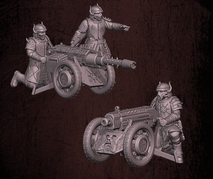 Trench Devils 28mm Modular Heavy Weapons Team (Customisable set of 3)