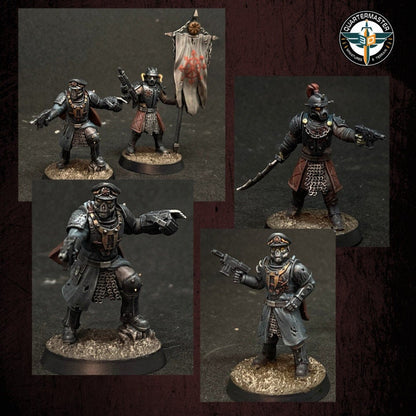 Harbingers of Darkness 28mm Modular Command Squad (Set of 6)