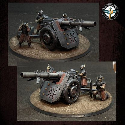 Harbingers of Darkness 28mm Modular Field Artillery (Customisable set of two teams)