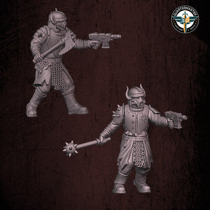 Harbingers of Darkness 28mm Modular Heretic Guardsmen Special Ops Team (Set of 16)