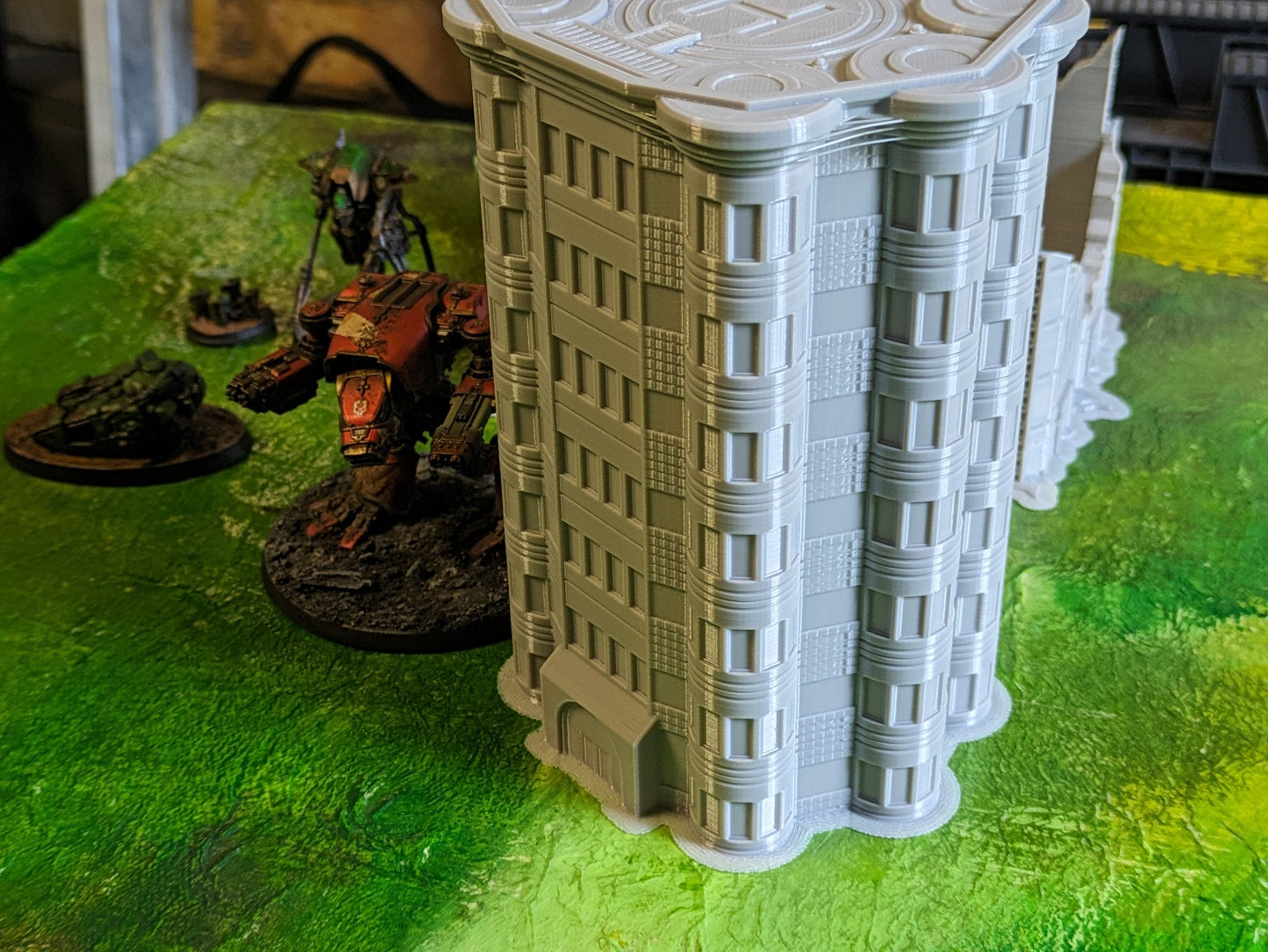 6-10mm Buildings Set for Epic/Titanicus/Legions Imperialis (Corvus Games Terrain)