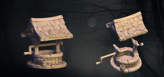 Fantasy Terrain Wishing Well for Dungeons & Dragons, Wargaming, Mordheim (World of Pratheron)