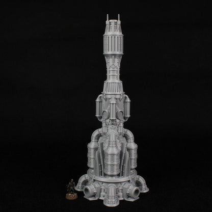 28mm Smokestack for Warhammer/Necromunda/Ash Wastes (TesseractTomb)