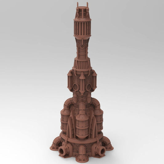 28mm Smokestack for Warhammer/Necromunda/Ash Wastes (TesseractTomb)