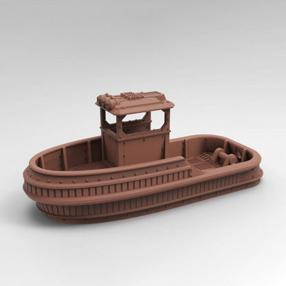 28mm Scum City Tugboat for Necromunda/Ash Wastes (TesseractTomb)