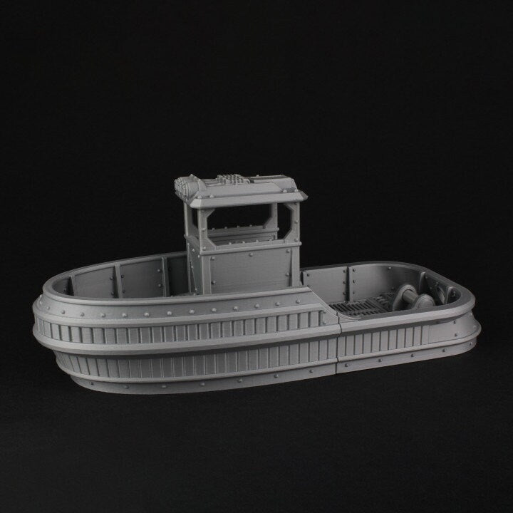 28mm Scum City Tugboat for Necromunda/Ash Wastes (TesseractTomb)