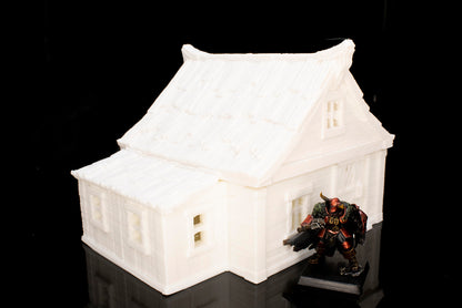 Fantasy Terrain Houses for Dungeons & Dragons, Wargaming, Mordheim (World of Pratheron)